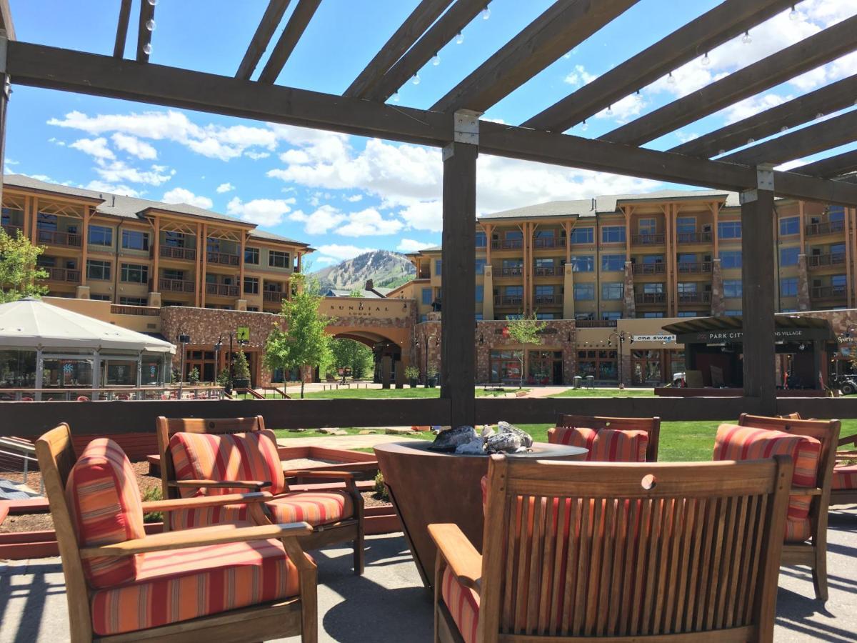 Sundial Condo In Canyons Village, Patio, Outdoor Pool & Hot Tubs, Walk To Hiking & Biking B508 Park Stadt Exterior foto